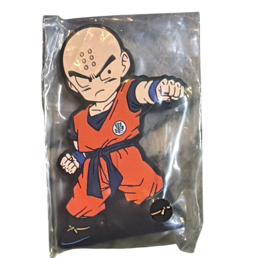 Krillin Ichiban Dragonball Mini Rubber Stand Rare Japan anime merch sealed